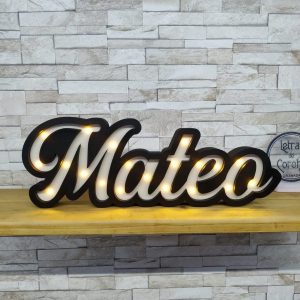 Nombre con Luces