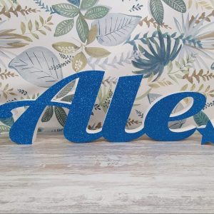 NOMBRE CON PURPURINA