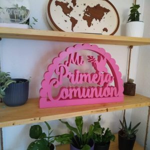 Mi primera comunión. Modelo semicírculo.