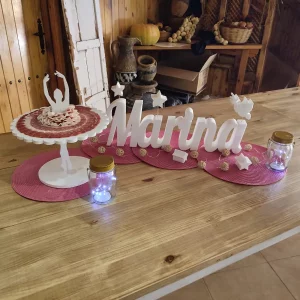 Plato decorativo Bailarina