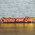 Frase personalizada con luces