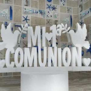 Mi primera comunión con palomas