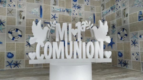 Mi primera comunión con palomas