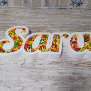 Nombres – Bandeja porta chuches